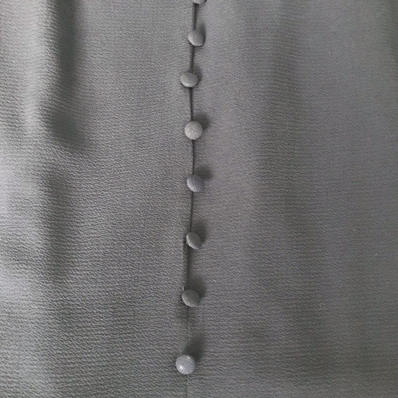 monteau Faux Button Front Full Skirt - Picture 4 of 10